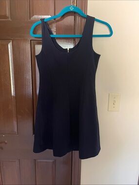 Lilly Pulitzer Navy Sleeveless A-Line Mini Dress
